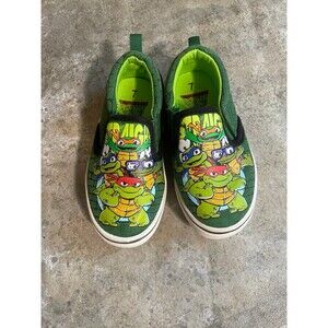 teenage mutant ninja turtles size 7 toddler shoes
